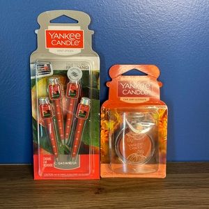 Yankee Candle Fall Scents Car Bundle